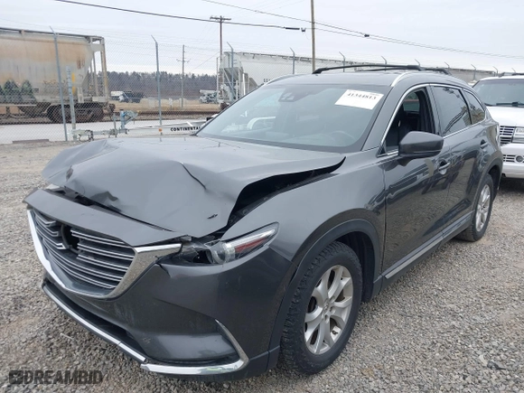 2016 Mazda CX-9 Grand Touring with VIN JM3TCBDY1G0103560, listed as a IAAI auction lot 41344813 with 123,588 mi miles. Bid and sale history available at carsss.com. Image 20.