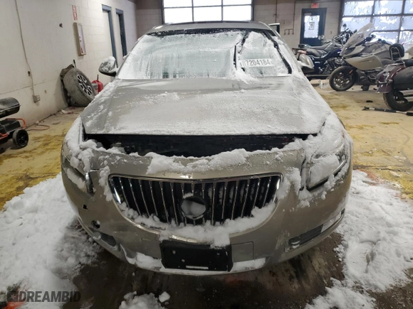 2011 Buick Regal CXL RL5 with VIN W04GT5GC4B1113363, listed as a Copart auction lot 87204184 with 0 mi miles and Salvage Title. Bid and sale history available at carsss.com. Image 5.