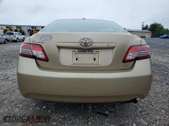 2011 Toyota Camry LE with VIN 4T1BF3EK5BU131144, listed as a Copart auction lot 60149725 with 181,966 mi miles and Salvage title. Bid and sale history available at DreamBid. Image 6.