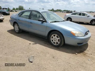 2007 Ford Taurus SE with VIN 1FAFP53UX7A141797, listed as a Copart auction lot 60745515 with Not provided miles and Non repairable. Bid and sale history available at DreamBid. Image 4.