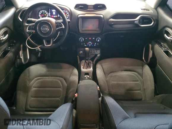 2020 Jeep Renegade Latitude with VIN ZACNJBBB9LPL91898, listed as a Copart auction lot 54888315 with 70,297 mi miles and Salvage title. Bid and sale history available at DreamBid. Image 8.
