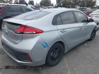 2022 Hyundai Ioniq Blue with VIN KMHC65LC2NU284905, listed as a IAAI auction lot 42193497 with 86,154 mi miles and . Bid and sale history available at DreamBid. Image 4.