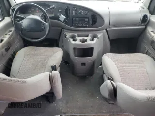 2000 Ford Econoline Passenger XL with VIN 1FBSS31L7YHB41694, listed as a Copart auction lot 43387385 with 108,458 mi miles and Salvage Title. Bid and sale history available at DreamBid. Image 8.