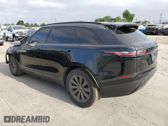 2019 Land Rover Range Rover Velar S with VIN SALYB2FV1KA220622, listed as a Copart auction lot 62135075 with 62,839 mi miles and Salvage title. Bid and sale history available at DreamBid. Image 2.