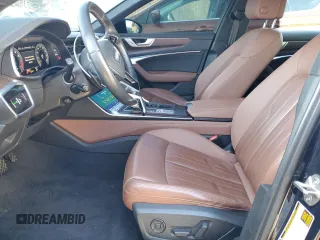 2020 Audi A6 Premium Plus with VIN WAUE8AF20LN069787, listed as a Copart auction lot 46650725 with 45,019 mi miles and Clean Title. Bid and sale history available at carsss.com. Image 7.