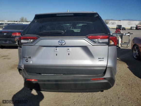 2024 Toyota RAV4 XLE with VIN 2T3P1RFV3RC472576, listed as a Copart auction lot 88912215 with 9,434 mi miles and Salvage Title. Bid and sale history available at carsss.com. Image 6.