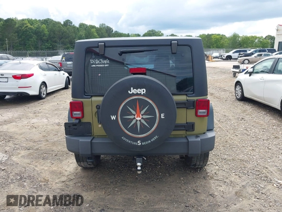 2013 Jeep Wrangler Sport z VIN 1C4AJWAG8DL535534, wystawiony jako IAAI lot #42454222 z przebiegiem 120 355 mil mil oraz . Historia ofert i sprzedaży dostępna na DreamBid. Obrazek 16.