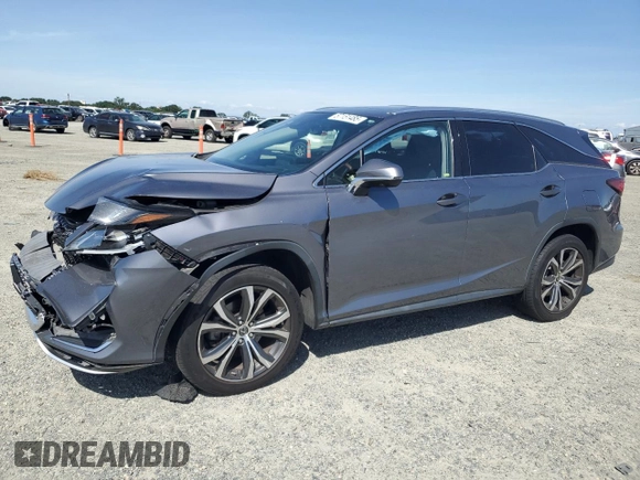 2020 Lexus RX 350L with VIN JTJHZKFA4L2027079, listed as a Copart auction lot 57151485 with 60,890 mi miles and Salvage title. Bid and sale history available at DreamBid. Image 1.