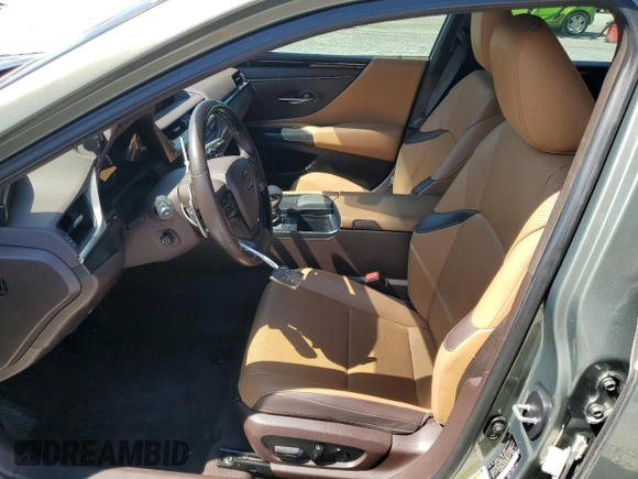 2021 Lexus ES with VIN 58ADZ1B15MU095077, listed as a Copart auction lot 52925445 with 41,635 mi miles and Non Repairable. Bid and sale history available at carsss.com. Image 7.