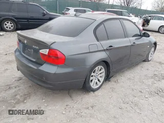 2006 BMW 3 Series 325i with VIN WBAVB13596PT23263, listed as a IAAI auction lot 42021124 with 84,694 mi miles. Bid and sale history available at carsss.com. Image 4.