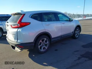 2019 Honda CR-V EX with VIN 5J6RW2H5XKL015974, listed as a IAAI auction lot 41760562 with 50,819 mi miles. Bid and sale history available at carsss.com. Image 4.