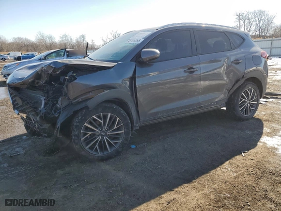 2021 Hyundai Tucson Limited with VIN KM8J3CAL4MU316579, listed as a Copart auction lot 45906065 with 0 mi miles and Salvage Title. Bid and sale history available at carsss.com. Image 1.