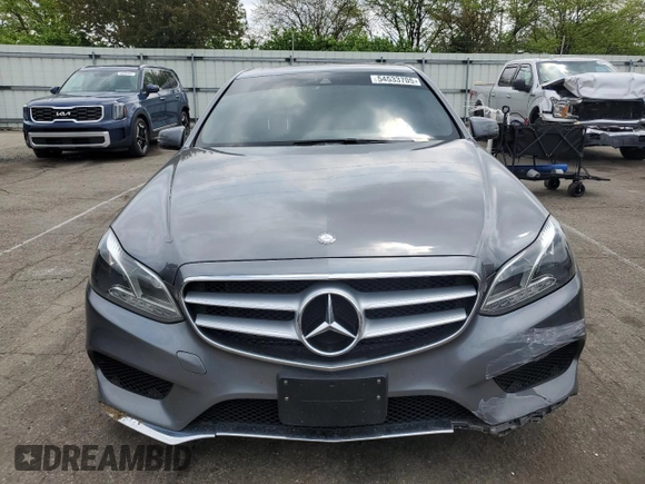 2016 Mercedes-Benz E-Class E 350 Luxury with VIN WDDHF8JB6GB284268, listed as a Copart auction lot 54533705 with 130,754 mi miles and Salvage Title. Bid and sale history available at carsss.com. Image 5.