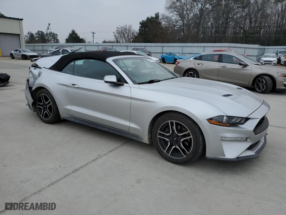2019 Ford Mustang EcoBoost with VIN 1FATP8UH2K5181962, listed as a Copart auction lot 44616115 with NaN miles and Salvage Title. Bid and sale history available at carsss.com. Image 4.
