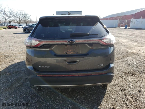 2016 Ford Edge SEL with VIN 2FMPK4J89GBB24308, listed as a Copart auction lot 51977255 with 121,922 mi miles and Salvage Title. Bid and sale history available at carsss.com. Image 6.