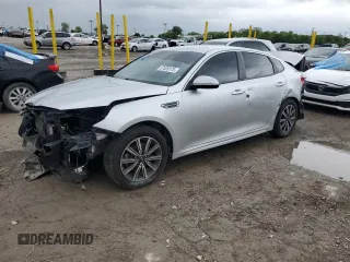2019 Kia Optima LX with VIN 5XXGT4L3XKG377567, listed as a Copart auction lot 57520175 with 159,307 mi miles and Salvage title. Bid and sale history available at DreamBid. Image 1.