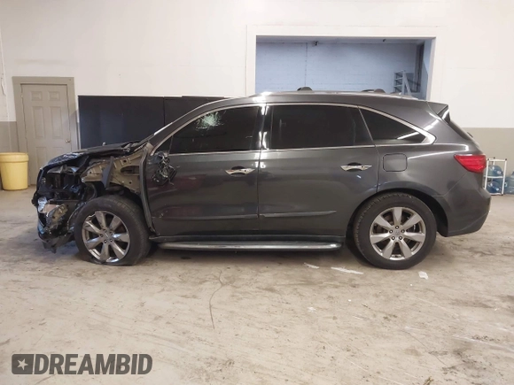 2014 Acura MDX Advance with VIN 5FRYD4H83EB047748, listed as a IAAI auction lot 41112451 with 126,791 mi miles and . Bid and sale history available at carsss.com. Image 13.