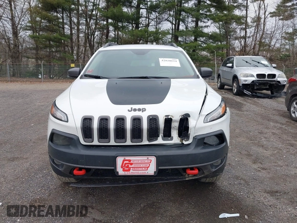 2016 Jeep Cherokee Trailhawk with VIN 1C4PJMBS7GW241076, listed as a IAAI auction lot 42020124 with 151,742 mi miles and . Bid and sale history available at DreamBid. Image 12.