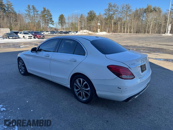 2017 Mercedes-Benz C 300 with VIN 55SWF4JB9HU215940, listed as a Copart auction lot 46169925 with 68,929 mi miles and Clean title. Bid and sale history available at DreamBid. Image 3.