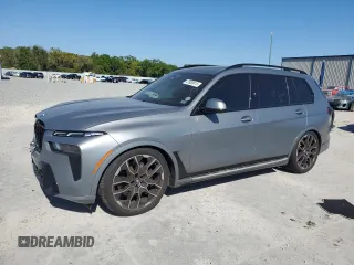 2023 BMW X7 xDrive40i with VIN 5UX23EM0XP9P71559, listed as a Copart auction lot 47809815 with 0 mi miles and Salvage Title. Bid and sale history available at carsss.com. Image 1.