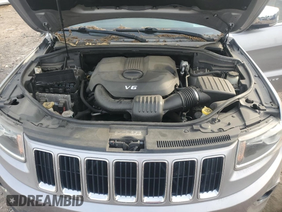 2014 Jeep Grand Cherokee Limited with VIN 1C4RJFBG8EC496303, listed as a Copart auction lot 56215195 with 129,269 mi miles and Salvage Title. Bid and sale history available at DreamBid. Image 12.