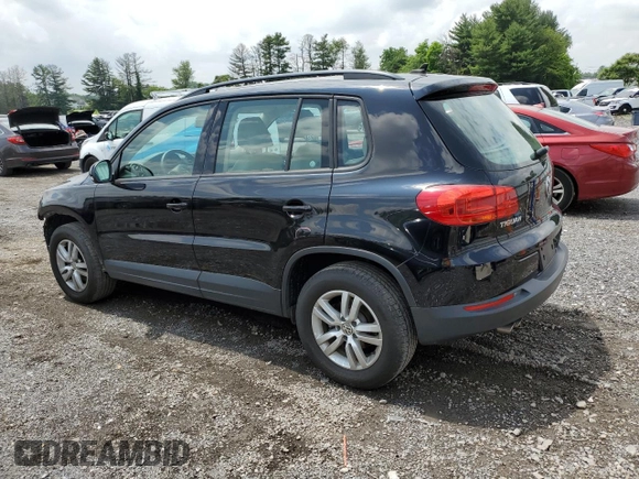 2017 Volkswagen Tiguan S z VIN WVGAV7AX4HK014019, wystawiony jako Copart lot #59749005 z przebiegiem 49 100 mil mil oraz Szkoda całkowita • Salvage title. Historia ofert i sprzedaży dostępna na DreamBid. Obrazek 2.