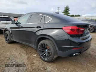2018 BMW X6 xDrive35i with VIN 5UXKU2C56J0X50180, listed as a Copart auction lot 66432553 with 55,700 mi miles. Bid and sale history available at carsss.com. Image 2.