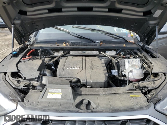 2024 Audi Q5 S line Premium with VIN WA1GAAFY5R2023624, listed as a Copart auction lot 42004095 with 24,041 mi miles and Salvage Title. Bid and sale history available at carsss.com. Image 12.