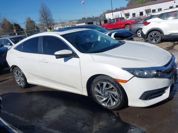 2016 Honda Civic Sedan EX with VIN 19XFC2F77GE214275, listed as a IAAI auction lot 41812843 with 85,850 mi miles. Bid and sale history available at carsss.com. Image 14.