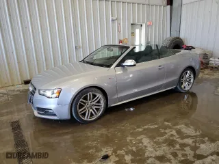 2015 Audi S5 Prestige with VIN WAUVGAFH7FN007198, listed as a Copart auction lot 50957515 with 39,571 mi miles and Clean Title. Bid and sale history available at carsss.com. Image 1.