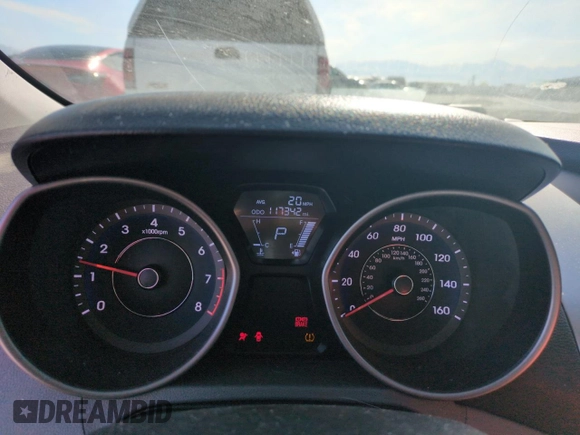 2013 Hyundai Elantra Limited z VIN 5NPDH4AE7DH444819, wystawiony jako Copart lot #53294505 z przebiegiem 117 342 mil mil oraz Szkoda całkowita • Salvage title. Historia ofert i sprzedaży dostępna na DreamBid. Obrazek 9.