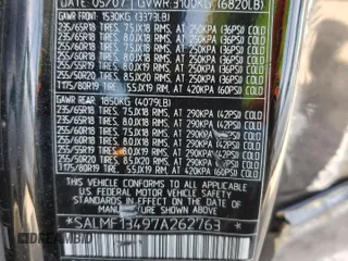 2007 Land Rover Range Rover SC z VIN SALMF13497A262763, wystawiony jako Copart lot #48158695 z przebiegiem 217 413 mil mil oraz Szkoda całkowita • Salvage title. Historia ofert i sprzedaży dostępna na DreamBid. Obrazek 13.
