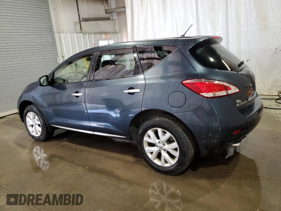 2013 Nissan Murano SV with VIN JN8AZ1MW1DW301009, listed as a Copart auction lot 67237214 with 77,802 mi miles and Salvage Title. Bid and sale history available at carsss.com. Image 2.