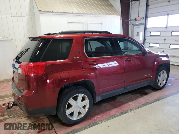 2012 GMC Terrain SLE-2 with VIN 2GKFLTEK4C6264464, listed as a Copart auction lot 54685025 with 153,644 mi miles and Salvage Title. Bid and sale history available at carsss.com. Image 3.