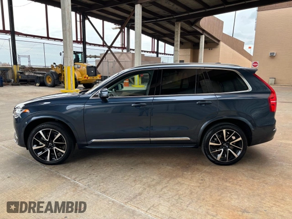 2024 Volvo XC90 Plus Bright Theme with VIN YV4062PE3R1155917, listed as a Copart auction lot 44853265 with 7,968 mi miles and Salvage title. Bid and sale history available at DreamBid. Image 14.