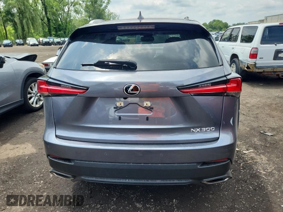 2020 Lexus NX 300 with VIN JTJGARDZ5L5013355, listed as a Copart auction lot 63811115 with 64,579 mi miles and Salvage title. Bid and sale history available at DreamBid. Image 6.