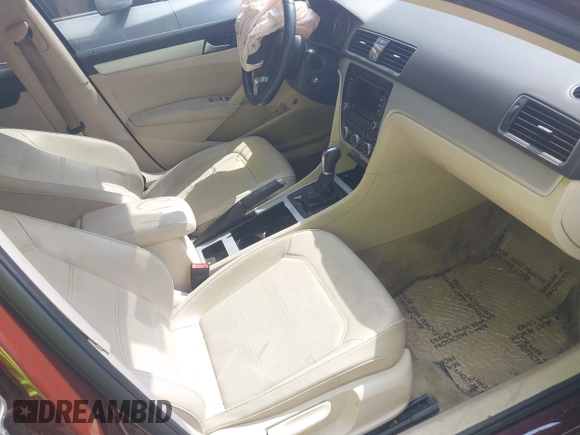 2012 Volkswagen Passat SE с VIN 1VWBP7A39CC082767, выставлен на аукционе IAAI как лот 42096139 с пробегом 119 736 миль миль и . История ставок и продаж доступна на DreamBid. Изображение 5.