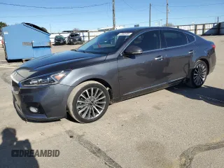 2017 Kia Cadenza Limited with VIN KNALC4J14H5042704, listed as a Copart auction lot 47083705 with 75,415 mi miles and Clean Title. Bid and sale history available at carsss.com. Image 1.