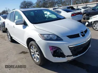 2010 Mazda CX-7 SV with VIN JM3ER2W52A0311013, listed as a IAAI auction lot 41230052 with 107,926 mi miles. Bid and sale history available at carsss.com. Image 1.