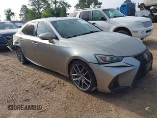 2017 Lexus IS with VIN JTHCM1D27H5022206, listed as a IAAI auction lot 42119275 with 136,736 mi miles. Bid and sale history available at carsss.com. Image 1.