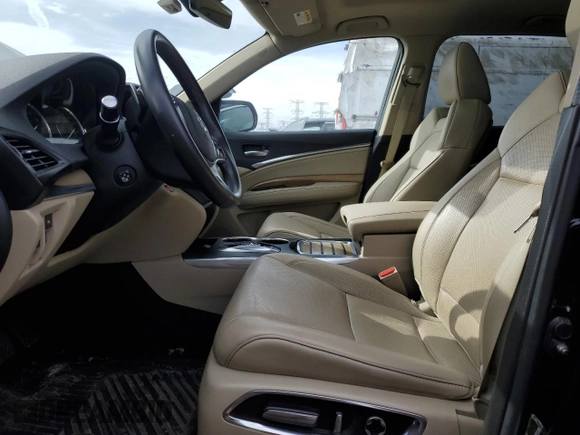 2019 Acura MDX w/Technology Pkg with VIN 5J8YD4H57KL033577, listed as a Copart auction lot 50383435 with 49,834 mi miles and Salvage Title. Bid and sale history available at carsss.com. Image 7.