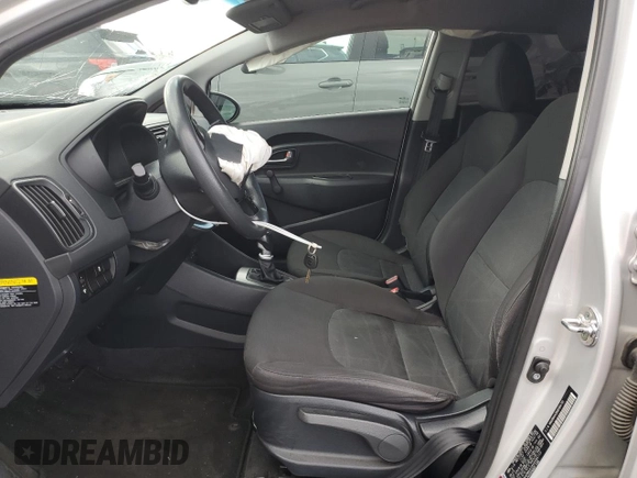 2016 Kia Rio LX with VIN KNADM4A38G6584710, listed as a Copart auction lot 45374045 with 97,932 mi miles and Salvage Title. Bid and sale history available at carsss.com. Image 7.
