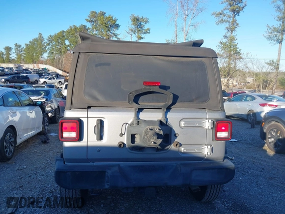 2018 Jeep Wrangler Unlimited Sport S z VIN 1C4HJXDG0JW158935, wystawiony jako IAAI lot #41187384 z przebiegiem 69 721 mil mil oraz . Historia ofert i sprzedaży dostępna na DreamBid. Obrazek 16.