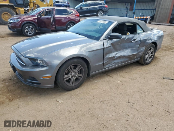 2014 Ford Mustang V6 with VIN 1ZVBP8EM4E5250198, listed as a Copart auction lot 58144085 with 154,677 mi miles and Salvage title. Bid and sale history available at DreamBid. Image 1.