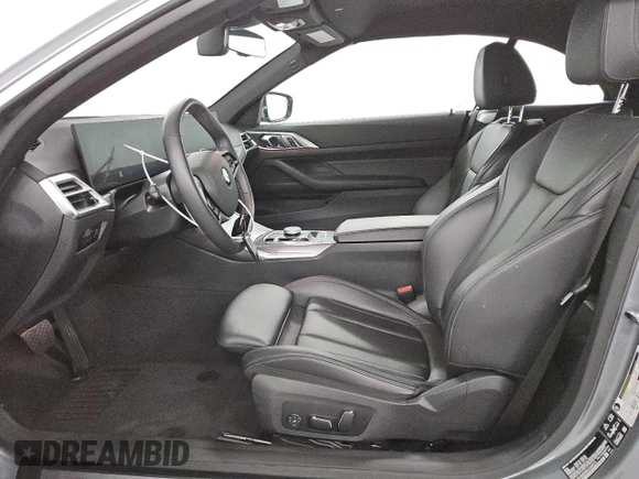 2025 BMW 4 Series 430i xDrive with VIN WBA53DB00SCS20075, listed as a Copart auction lot 50836885 with 22,549 mi miles and Clean Title. Bid and sale history available at DreamBid. Image 7.