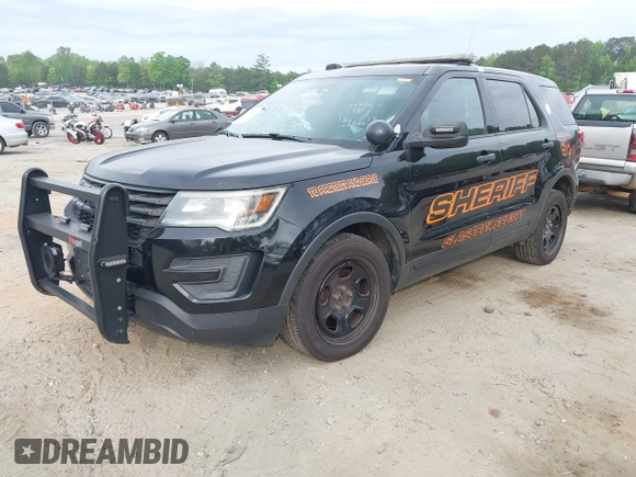 2016 Ford Police Interceptor Utility z VIN 1FM5K8AR3GGC73183, wystawiony jako IAAI lot #41978063 z przebiegiem 133 309 mil mil oraz . Historia ofert i sprzedaży dostępna na DreamBid. Obrazek 17.