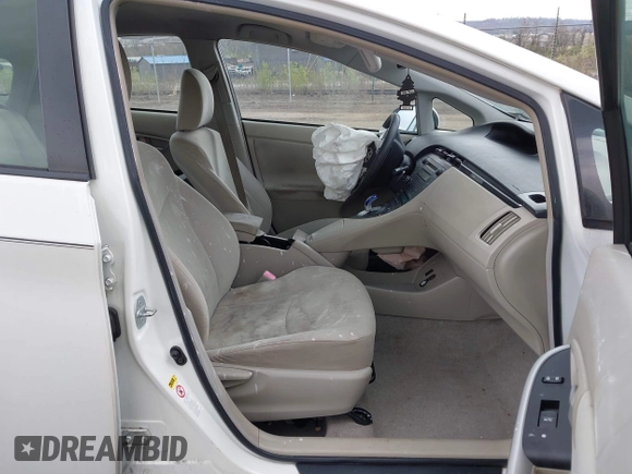 2010 Toyota Prius II with VIN JTDKN3DUXA5179435, listed as a IAAI auction lot 42057272 with 230,960 mi miles and . Bid and sale history available at DreamBid. Image 5.