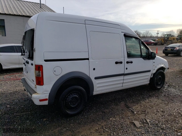 2012 Ford Transit Connect XLT with VIN NM0LS7DN2CT093531, listed as a Copart auction lot 46466235 with 165,564 mi miles and Salvage Title. Bid and sale history available at carsss.com. Image 3.