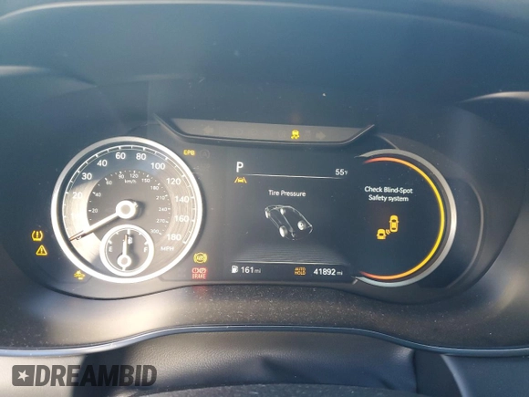2023 Genesis G70 3.3T with VIN KMTG54TE5PU117687, listed as a Copart auction lot 76373174 with 41,892 mi miles and Salvage Title. Bid and sale history available at carsss.com. Image 9.