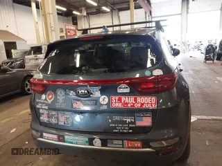 2021 Kia Sportage LX with VIN KNDPMCAC6M7913730, listed as a IAAI auction lot 41644714 with 89,191 mi miles and . Bid and sale history available at carsss.com. Image 16.